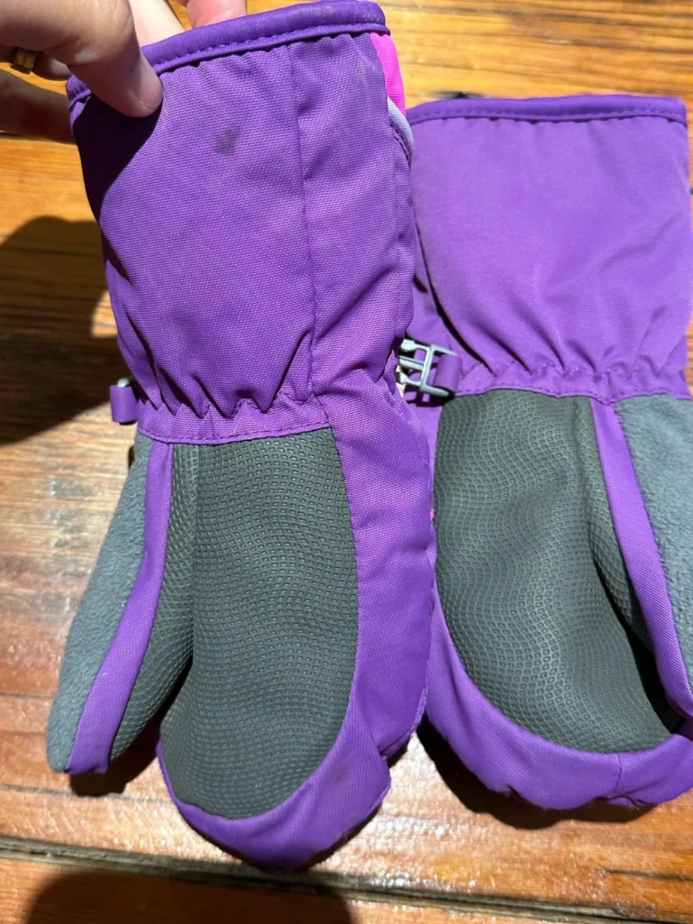 Head winter mittens